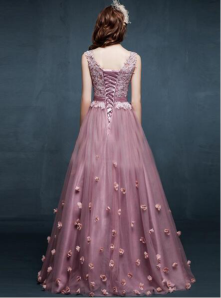 New Prom Dress, Fancy Prom Dress, A-Line Prom Dress, V-Neck Prom Dress ...